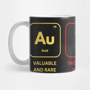 Autism Awareness Women Men Kids Elements Periodic Table ASD Mug